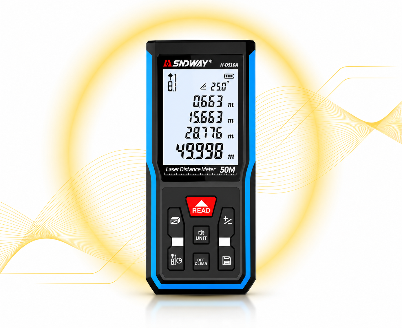 متر لیزری Sandway HD-120